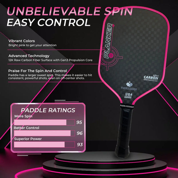 16mm Upgraded Gen3 Propulsion Core Foam Injected 12K Raw Carbon Fiber Thermoformed Unibody