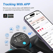 330LBS Capacity Dual Exercise Stepper with Resistance Bands for Home or Gym Workout