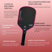 16mm Upgraded Gen3 Propulsion Core Foam Injected 12K Raw Carbon Fiber Thermoformed Unibody