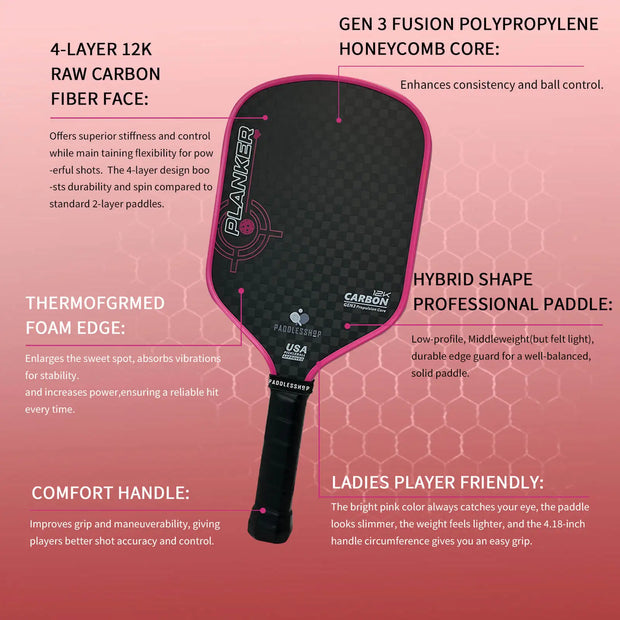 16mm Upgraded Gen3 Propulsion Core Foam Injected 12K Raw Carbon Fiber Thermoformed Unibody