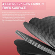 16mm Upgraded Gen3 Propulsion Core Foam Injected 12K Raw Carbon Fiber Thermoformed Unibody