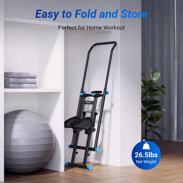 New Version Compact Folding  Vertical Climber Machine
