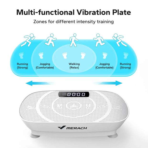 Vibration Plate Exercise Machine Whole Body Workout Weight Loss & Shaping