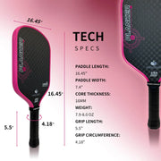 16mm Upgraded Gen3 Propulsion Core Foam Injected 12K Raw Carbon Fiber Thermoformed Unibody