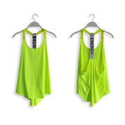 Women Breathable Backless Running Sportwear Tank Top