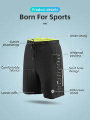 ROCKBROS Cycling Workout Running Summer Shorts