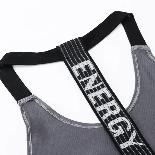 Women Breathable Backless Running Sportwear Tank Top