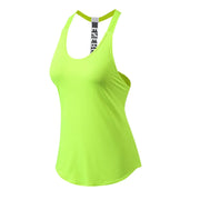 Women Breathable Backless Running Sportwear Tank Top
