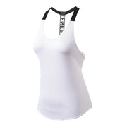 Women Breathable Backless Running Sportwear Tank Top