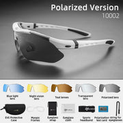 Polarized Sports Sunglasses Bicycle Riding Protection Eyewear