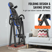 Heavy Duty Inversion Table Decompression Back Stretcher Equipment with Headrest