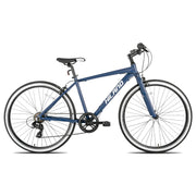Step-Over or Step-Through Frame Hybrid Urban Commuter Bike, 7 Speeds