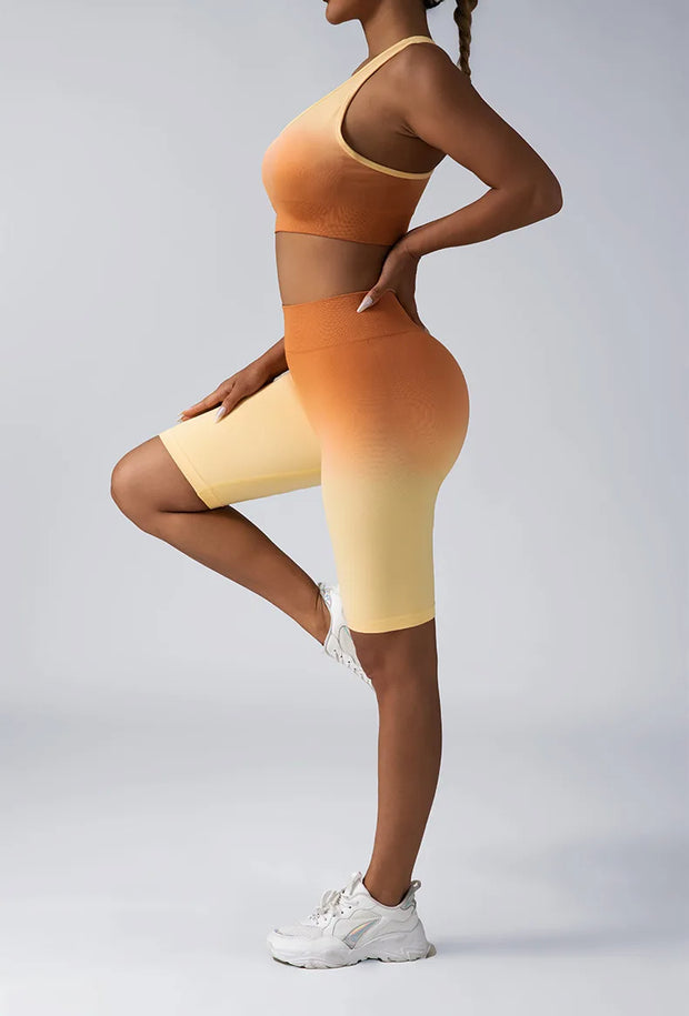 3 Pack Women's Yoga Fitness Tummy Control Workout Sets