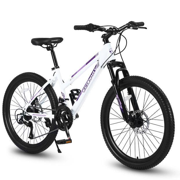 24 26 Inch wheel, 15" Steel Frame, 21-Speed  Female Bicycles