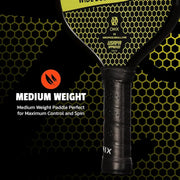 MOD Z5 Graphite Carbon Fiber Pickleball Paddle with Cushion Comfort Grip