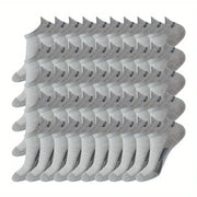 50 Pairs of Men's Low Cut Running Fitness Sports Socks