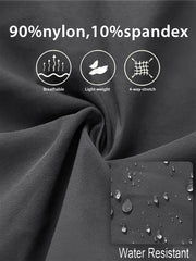 Women's Walking, Jogging, Workout Zippered Cargo Shorts