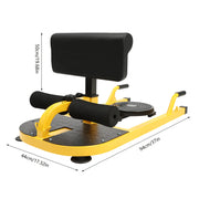 Multi-Function Deep Squat Bench Home Gym Workout Station Leg Exercise Machine