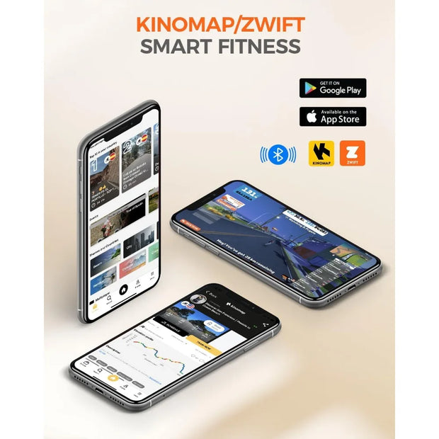 400LBS Weight Capacity Elliptical Machines With Hyper-Quiet Magnetic Driving System and16-Level Adjustable Resistance