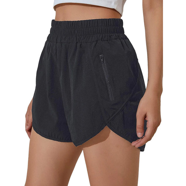 2025 Women's High Waist Exercise Shorts Sportswear