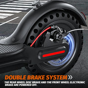 Lightweight 350W Foldable Electric Scooter for Adults and Teens with APP Support