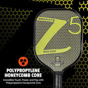MOD Z5 Graphite Carbon Fiber Pickleball Paddle with Cushion Comfort Grip
