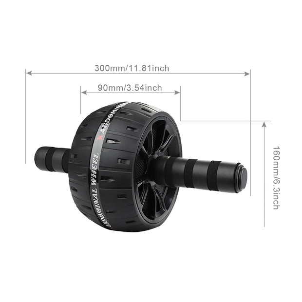 Big Abdominal Wheel Roller Non-Slip Home Training Equipment