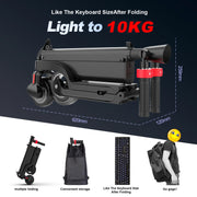 Foldable 350W 25KM/H 7.5AH 36V E Scooter