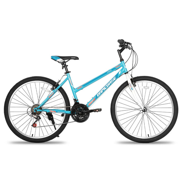 Womens Mountain Bike, 24 26 Inch 21 Speeds Hybrid Commuter