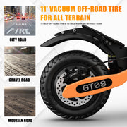 Dual Motor 5600W Foldable Adult Electric Scooter With Seat
