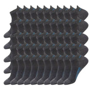 50 Pairs of Men's Low Cut Running Fitness Sports Socks