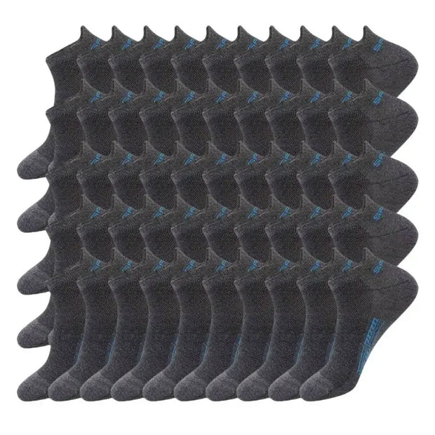 50 Pairs of Men's Low Cut Running Fitness Sports Socks
