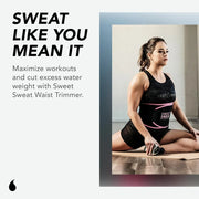 Sweet Sweat Waist Trimmer for Women and Men -