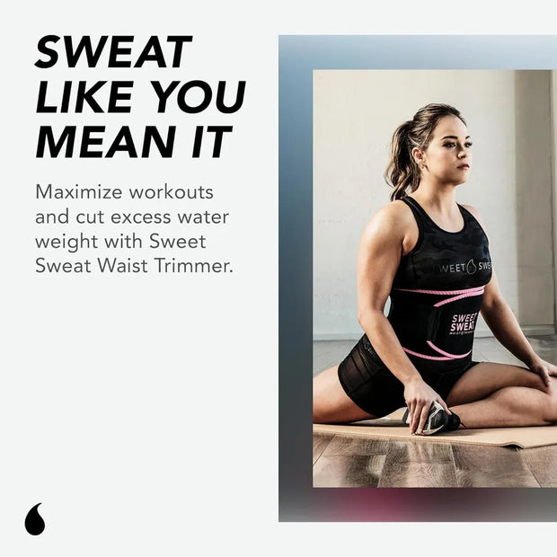 Sweet Sweat Waist Trimmer for Women and Men -