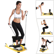 Multi-Function Deep Squat Bench Home Gym Workout Station Leg Exercise Machine
