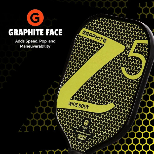 MOD Z5 Graphite Carbon Fiber Pickleball Paddle with Cushion Comfort Grip