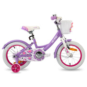 Girls12/14/16 Inch Bicycle with Basket and Stabilizers