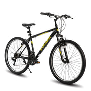 26 and 27.5 Inch Mountain Bike with 21 Speeds, High-Tensile Steel Frame, V Brake for Adult