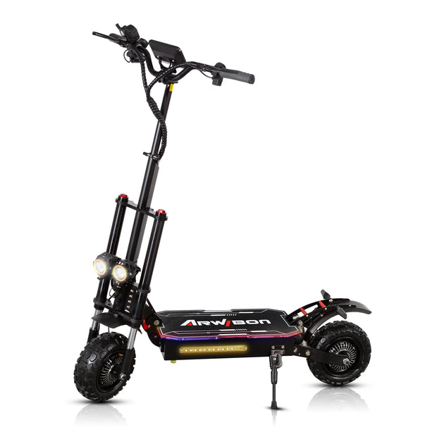 Adult Folding Electric High Speed 80 km/h 11 Inch 3000w Dual Motor 60v 38ah