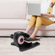 2-in-1 Sitting Foot Pedal Mini Elliptical Exercise Equipment with LCD Screen Remote Control