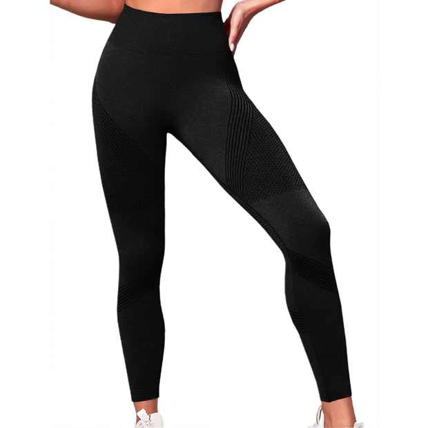 Women's Yoga High Waist Tummy Control Compression Leggings with Butt Lift Technology