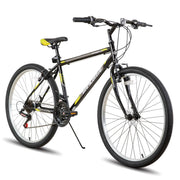 24/26 inch Mountain Bike for Men Women, 21 Speeds High-Carbon Steel Frame