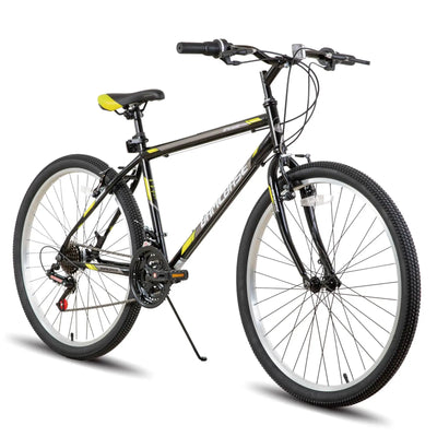 24/26 inch Mountain Bike for Men Women, 21 Speeds High-Carbon Steel Frame
