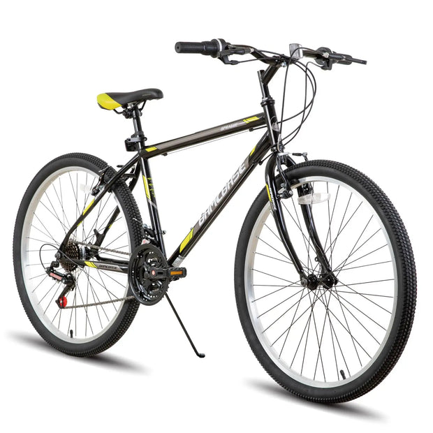 24/26 inch Mountain Bike for Men Women, 21 Speeds High-Carbon Steel Frame