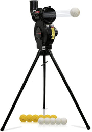 Baseball and Softball Variable Speed Pitching Machine Simulated Up To 90 MPH