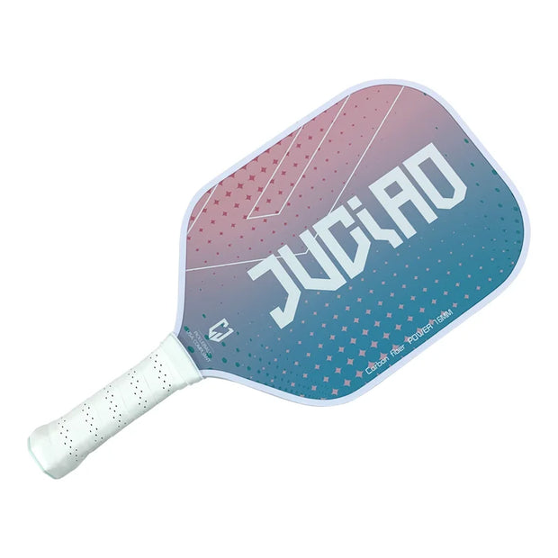 16MM Polypropylene Honeycomb Core Carbon Fiber & Fiberglass Hybrid Face Pickleball Racket