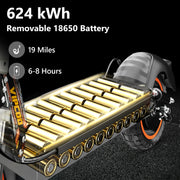 Portable Folding Design Electric Scooter 10 Inch Off-road Air Tire 700W Motor 48V13AH Battery