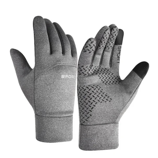 Boys Kids Outdoor Waterproof Thermal Grip Sports Gloves