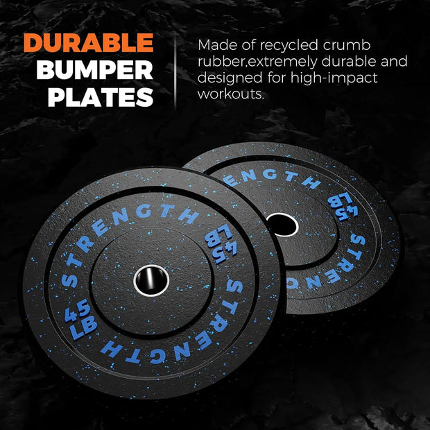 10lbs-55lbs Weight Plates Set for 2-inch Barbell