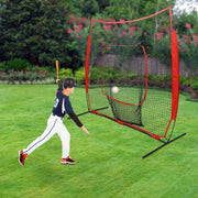 Baseball Softball Hitting Pitching Practice Net with Carry Bag for Indoor or Outdoor Use